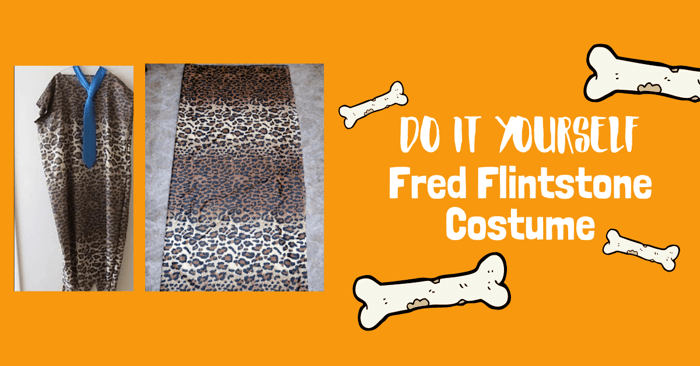 DIY Fred Flintstone Costume