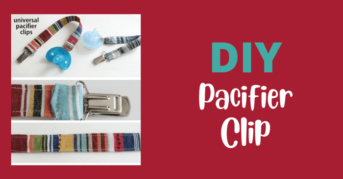 DIY Pacifier Clip | Free Pacifier Clips Tutorial