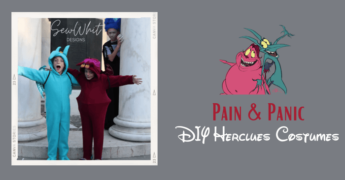 DIY Pain and Panic Costumes | Tutorial Inspired by Disney’s Hercules