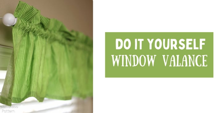 DIY Window Valance | Free Tutorial