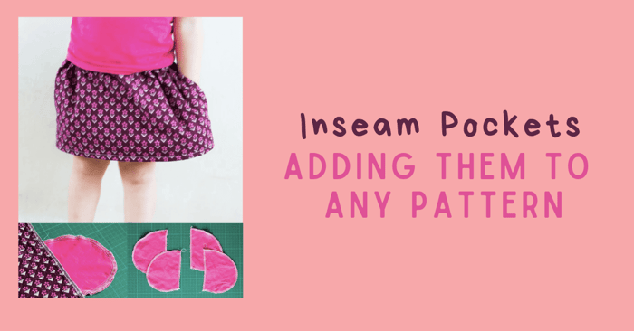 How to Sew an Inseam Pocket | Add to Any Pattern
