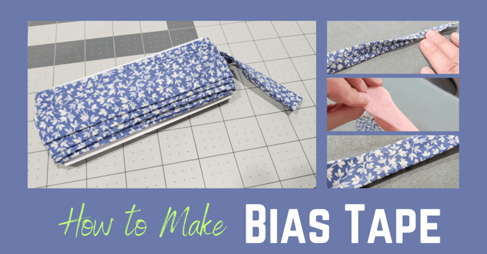 How to Make Bias Tape for Sewing Projects