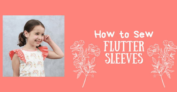 How to Make Flutter Sleeves Easily