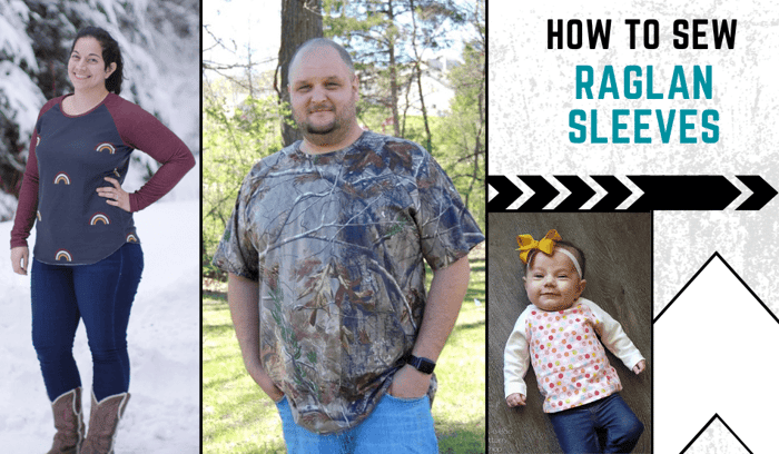 How To Sew Raglan Sleeves | Sewing Raglan Sleeves Tutorial