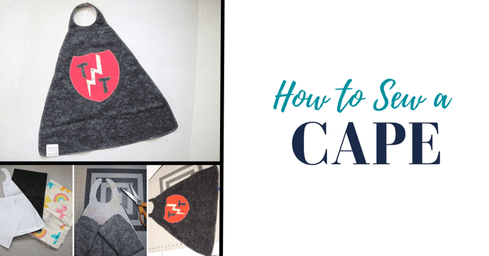 How to sew a Cape | Using the Super Kid Cape Pattern