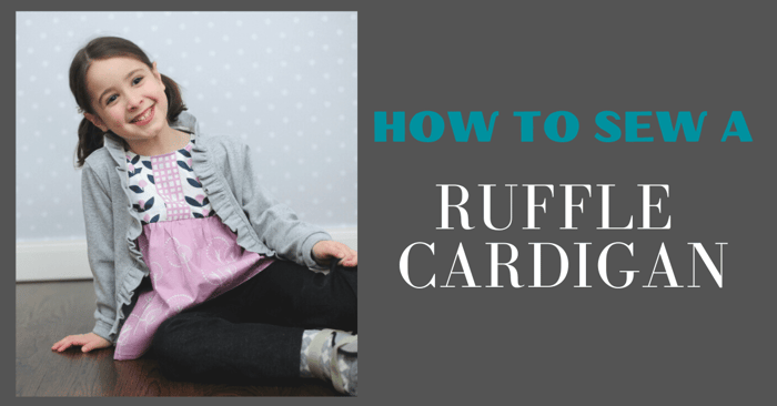 How to Make a Ruffle Cardigan