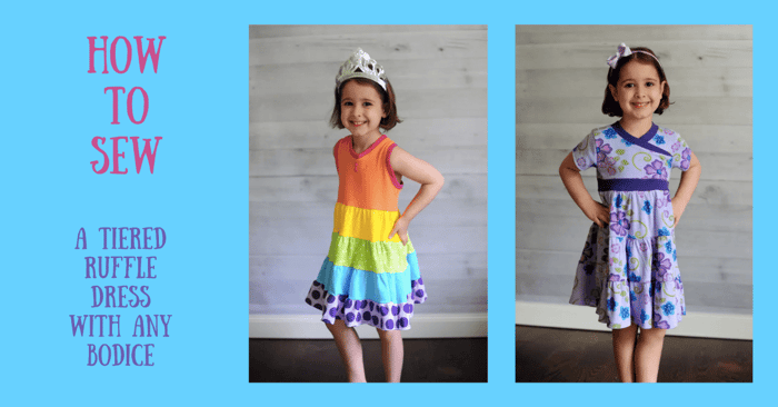 How to Sew a Tiered Ruffle Dress