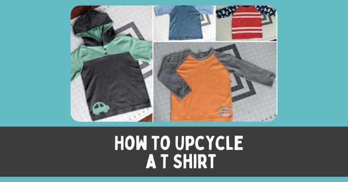 How to Upcycle a T Shirt | Repurpose Your Shirts
