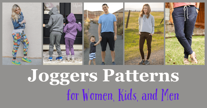 Joggers Pattern: For Women, Kids, and Men