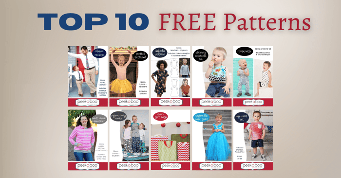 Top 10 Free Patterns: Start Sewing Clothing Today