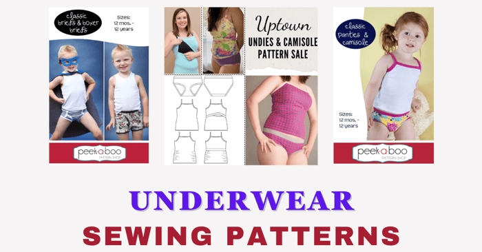 Underwear Sewing Patterns | Women, Boys, and Girls Undies