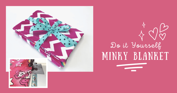 DIY Minky Blanket | BewstSew Your Own Baby Blanket