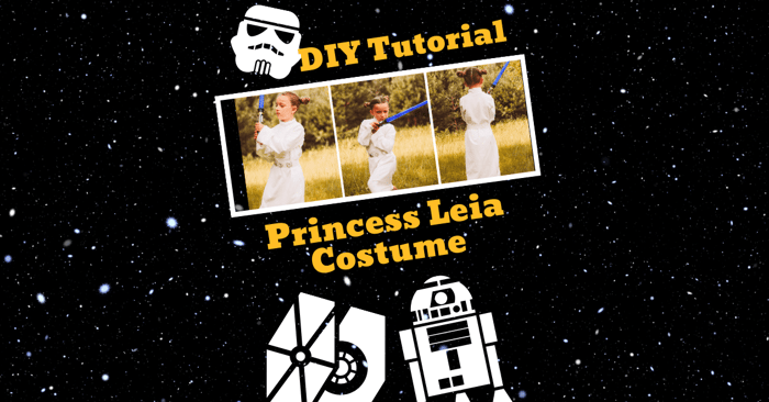 Princess Leia Costume DIY Tutorial