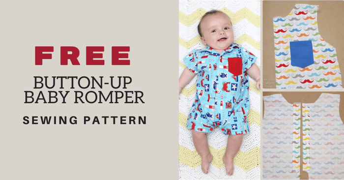 Free Baby Romper Pattern | Baby Romper Free Pattern