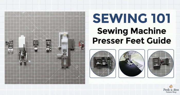 Sewing 101 - Sewing Machine Presser Feet Guide