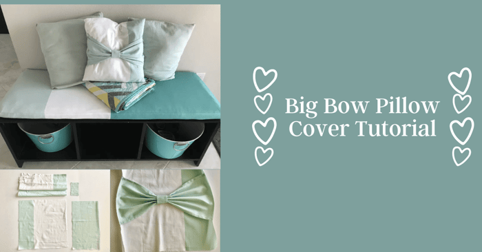 DIY Bow Pillow | How to Make a Bow Pillow
