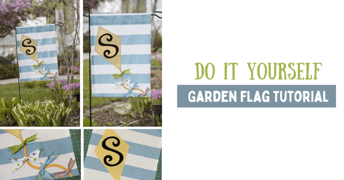 DIY Garden Flag: How to Make a Garden Flag
