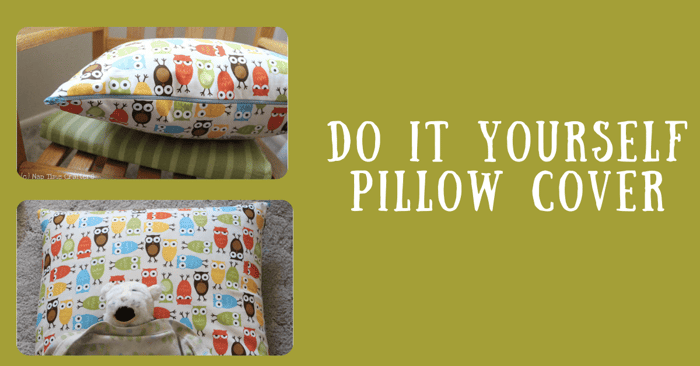 How to Sew a Pillow Cover With Zipper | 3-Step Tutorial