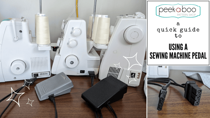 Sewing Machine Foot Pedal | How to Use It