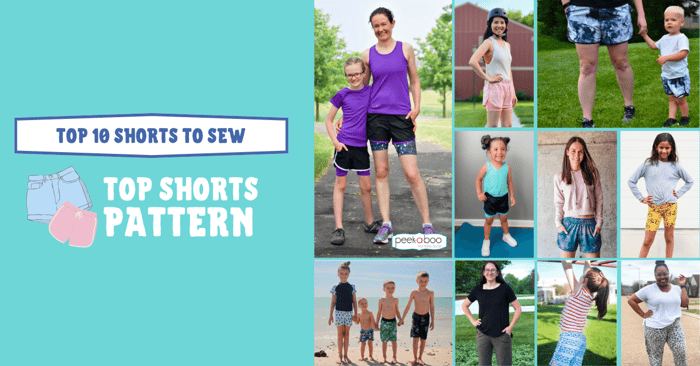 Top 10 Shorts  to Sew | Top Shorts Pattern