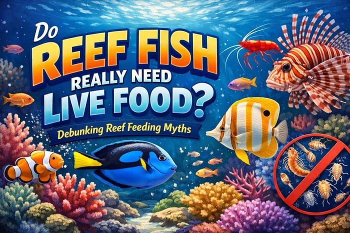 Do Reef Fish Really Need Live Food? Debunking Reef Feeding Myths
