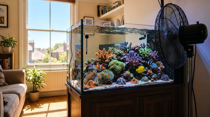 How to Keep Your Reef Tank Cool in a Heatwave