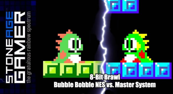 8-Bit Brawl: Bubble Bobble NES vs. Master System