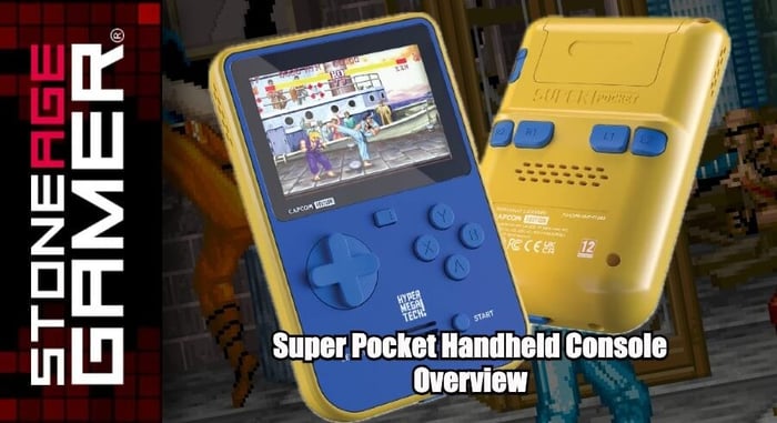 Super Pocket Portable Game Console Overview