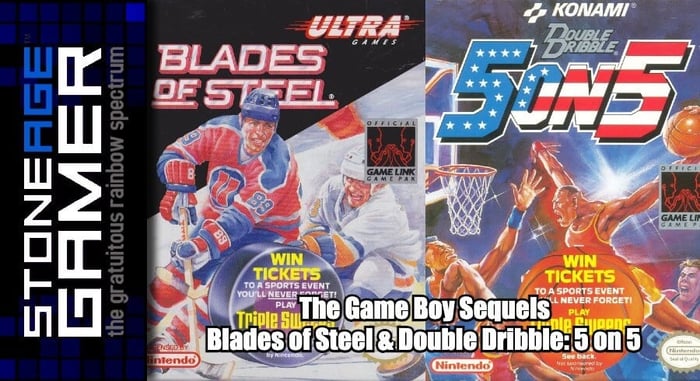 The Game Boy Sequels: Double Dribble 5 on 5 & Blades of Steel
