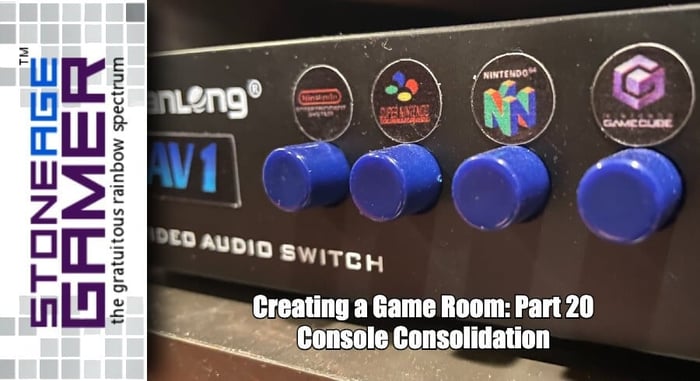 Creating a Game Room: Part 20 - Console Consolidation