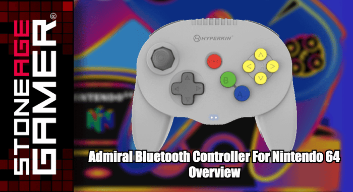 Admiral Bluetooth Controller for Nintendo 64 Overview
