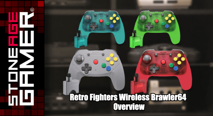 Retro Fighters Wireless Brawler64 Overview