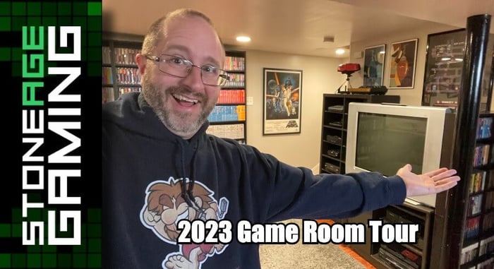 Stone Age Gaming: 2023 Game Room Tour