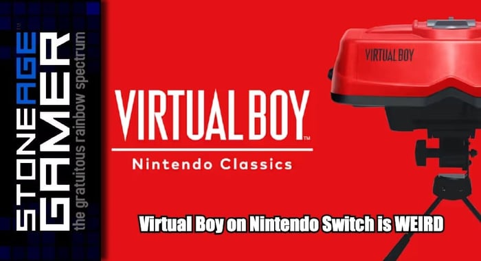 Virtual Boy on Nintendo Switch is WEIRD