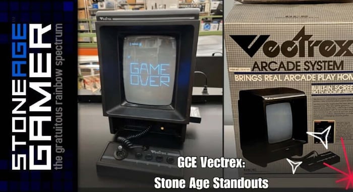 GCE Vectrex: Stone Age Standouts