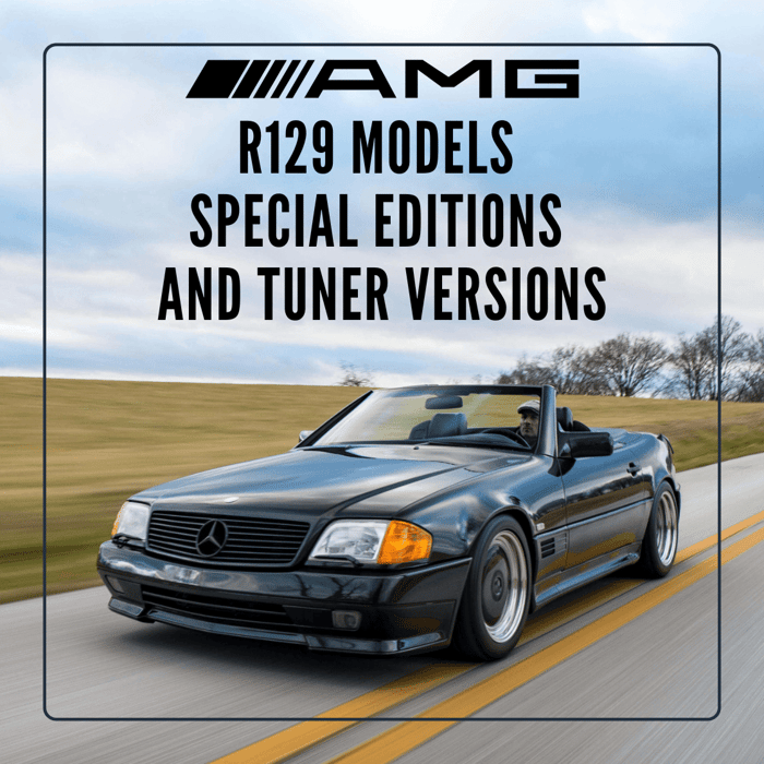 AMG-エヤロセツト-ベンツ129SL AMG R129 Models, Special Editions and Tuner Versions