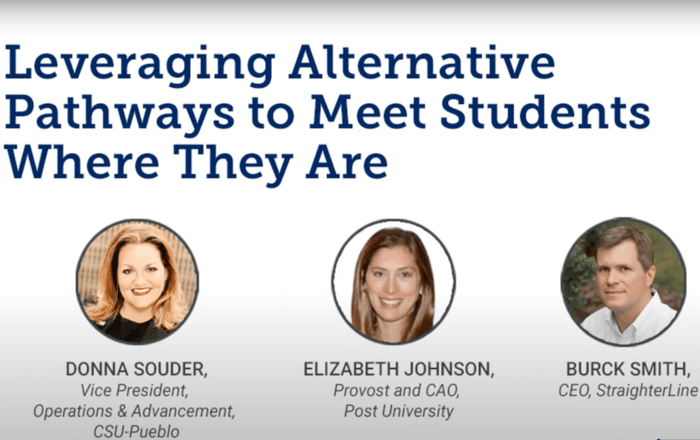 [Webinar] Leveraging Alternative Pathways to Meet Students Where They Are