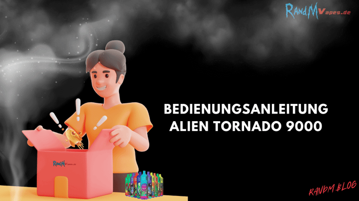 RandM Alien Tornado 9000: Erlebe die Zukunft des Dampfens mit Mars Attack Design