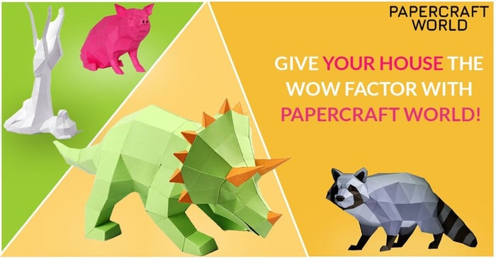 Give Your House The WOW Factor With Papercraft World!