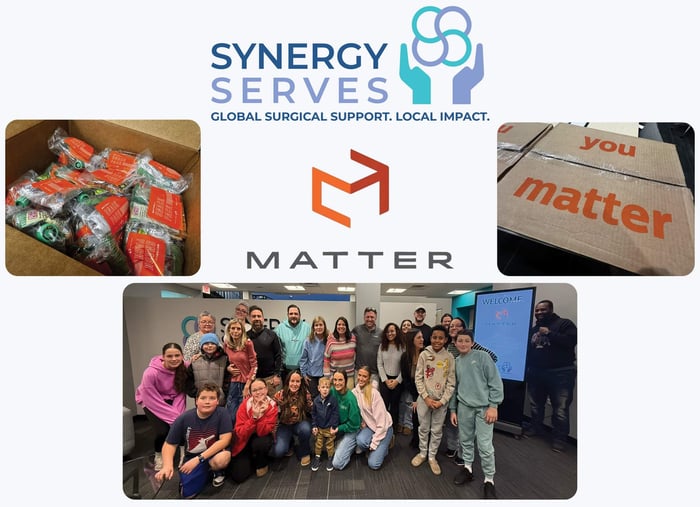 Synergy Serves: Packing 600 Smiles with MATTER