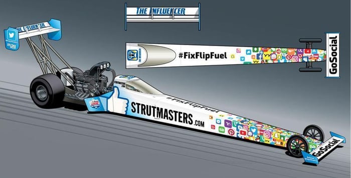 Strutmasters sponsors Justin Ashley in NHRA Top Fuel debut...and beyond