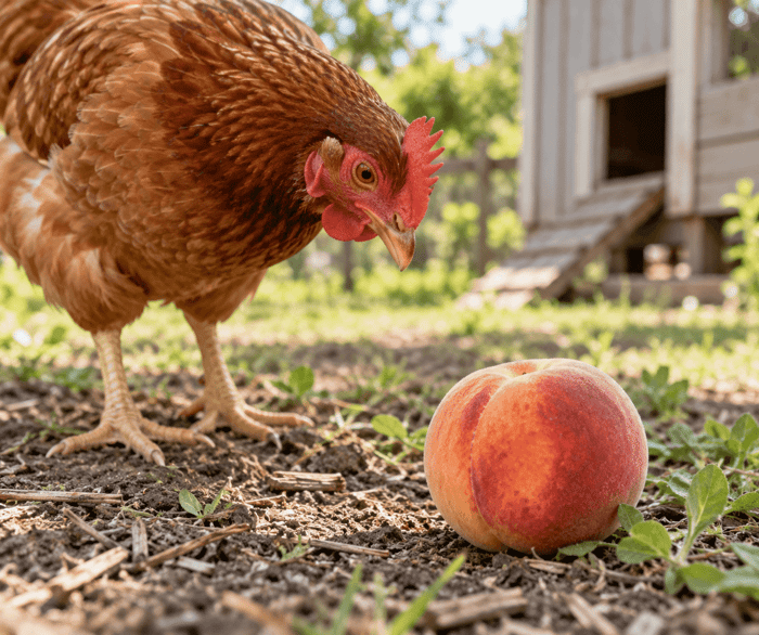 Can Chickens Eat Peaches?