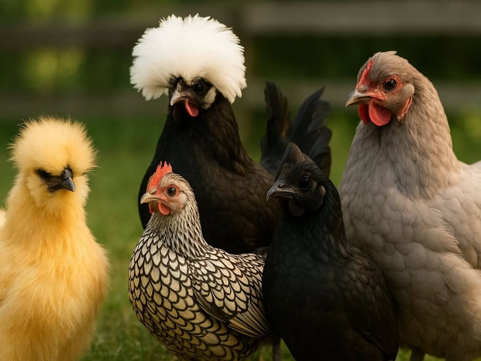 Our Top 5 Most Beautiful Chicken Breeds