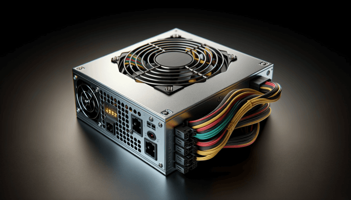 BLOC ALIMENTATION ET CARTES MÈRES