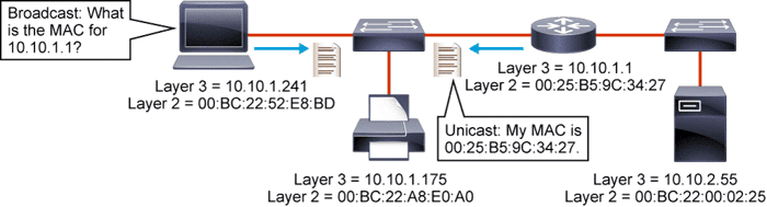 ARP: Exploration des paquets IP – cache ARP – Dépannage
