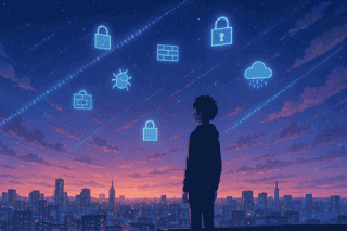 Image d'une personne essayant de comprende la Cybersécurité pour Débutants