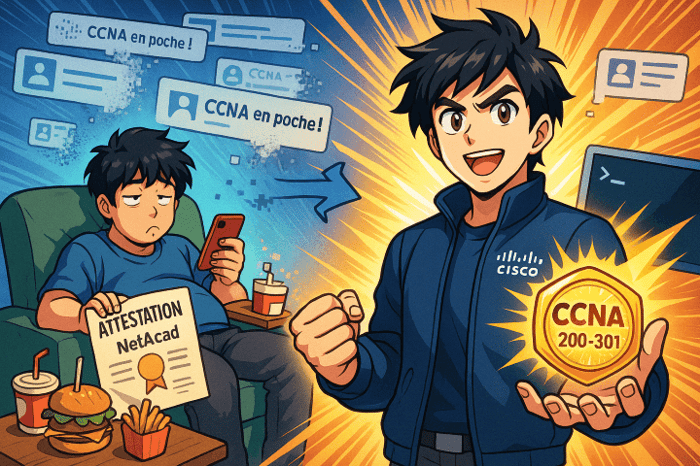 💥 CCNA NetAcad vs CCNA Pro : Distinguer le mirage de la mission