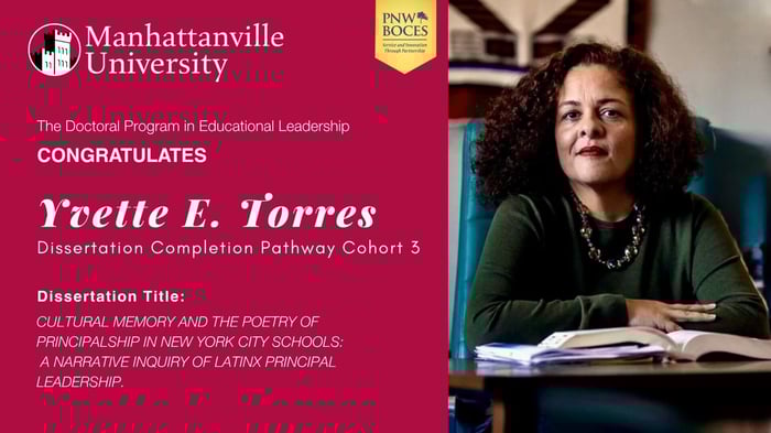 Congratulations to Yvette E. Torres, who on Monday, March 23, 2026, successfully defended her dissertation.