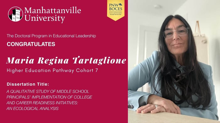 Congratulations to Maria Regina Tartaglione who on Thursday, April 2, 2026 successfully defended her dissertation.