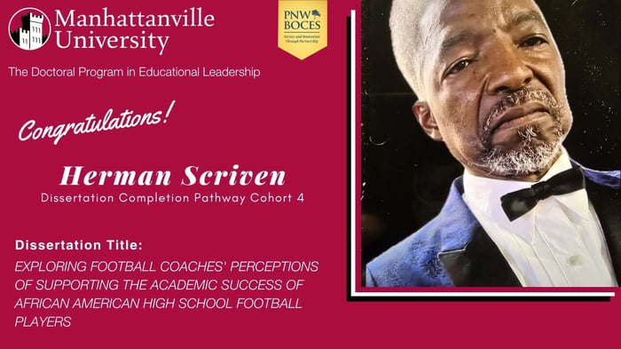 Congratulations to Herman Scriven, who on Tuesday July 21, 2026, successfully defended his dissertation.